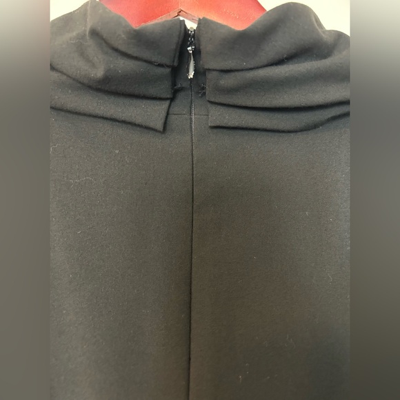 Tahari Arther S. Levine Little Black Cowl Neck Dress. - Picture 4 of 6